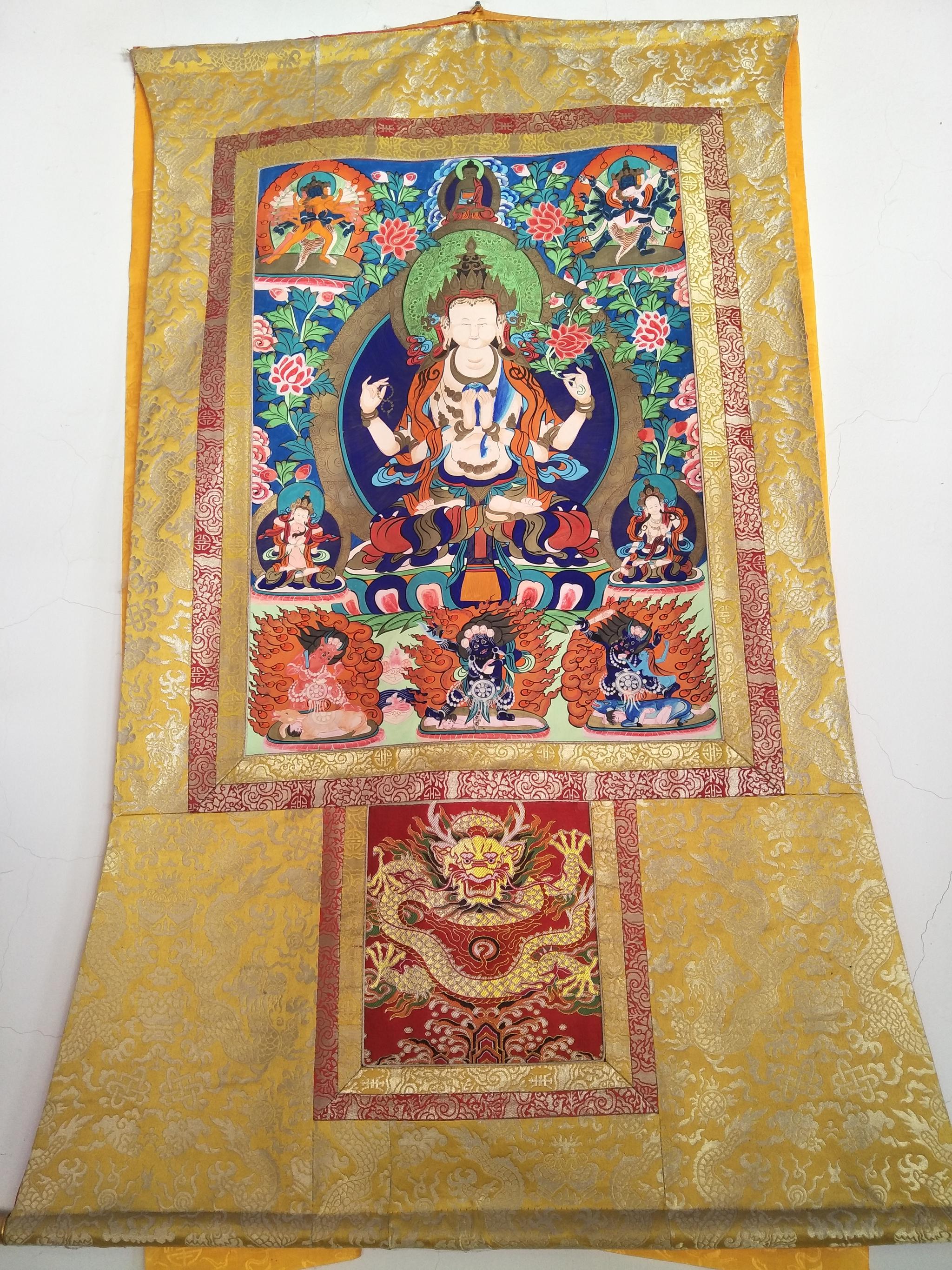 通辽市孝庄园藏传佛教唐卡原创摄影