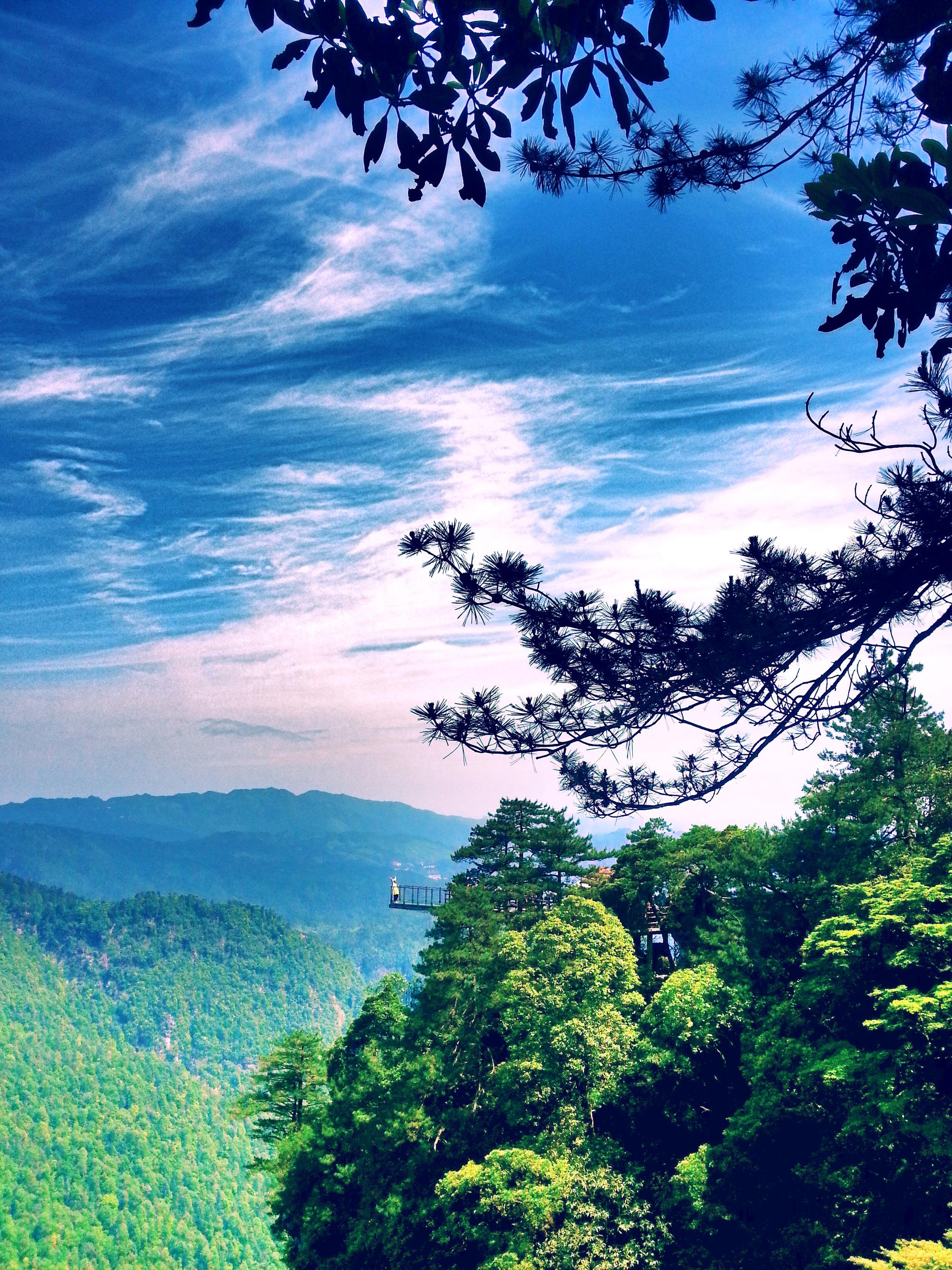 美丽的井冈山风景原创摄影