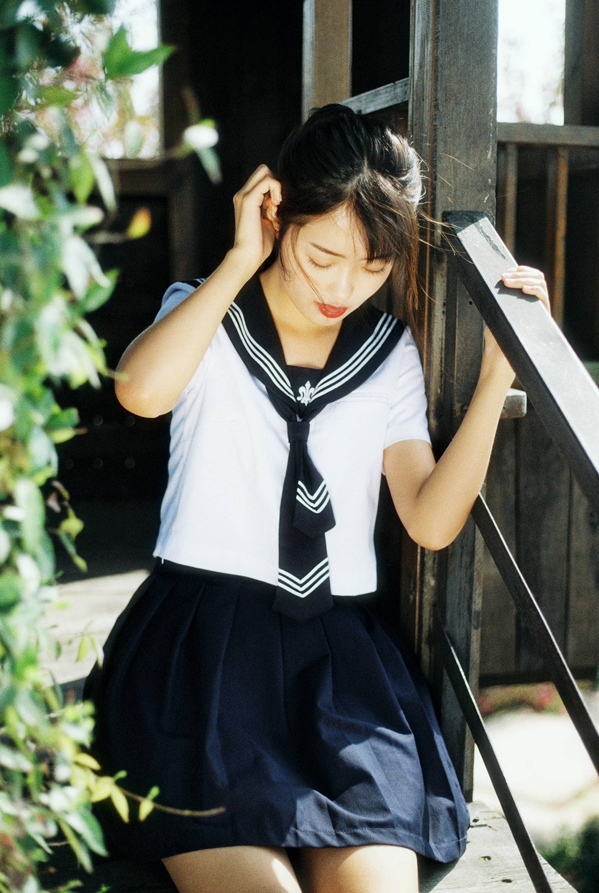 喜欢你撩头发的瞬间