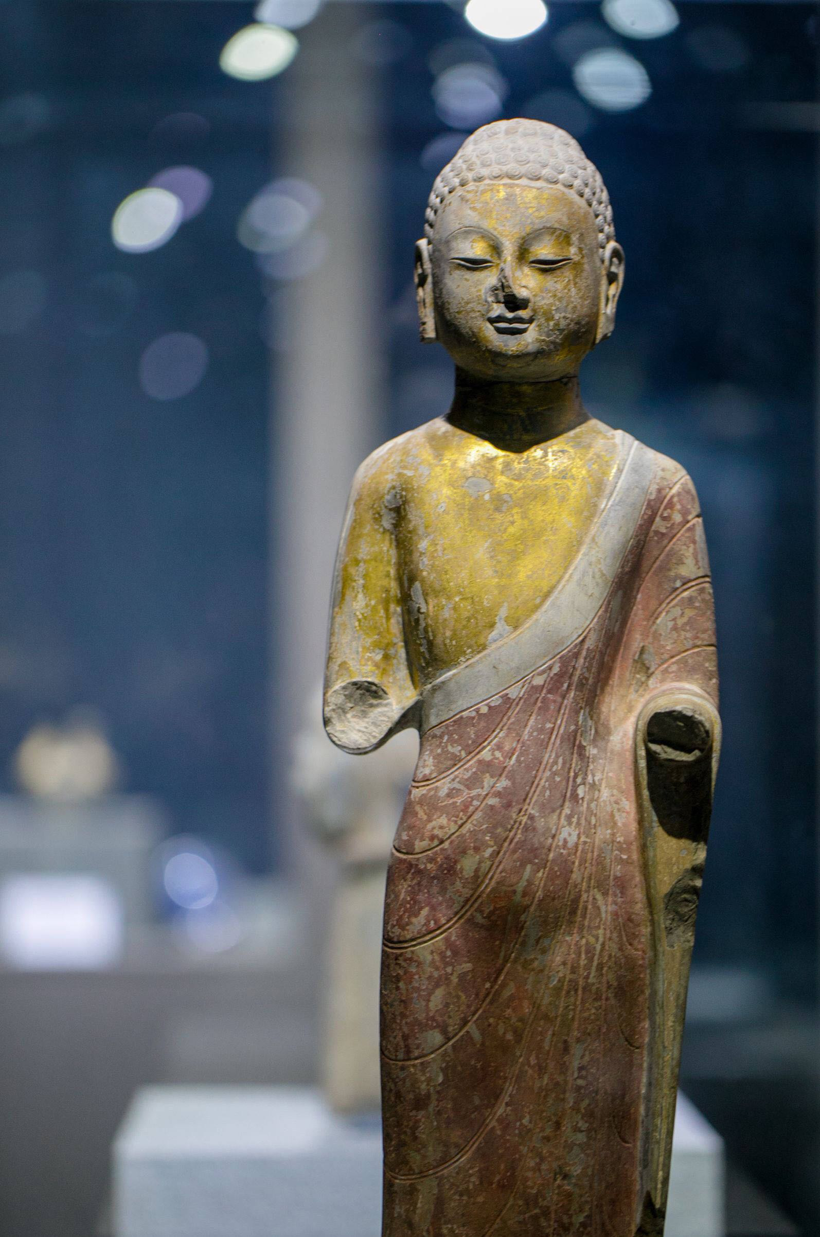 青州博物馆的馆藏龙兴寺佛造像