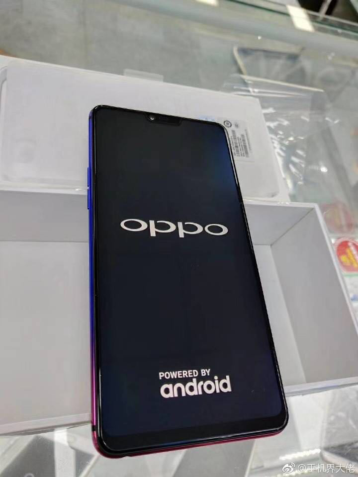真机实拍oppo r15星云版,外观惊艳手感舒适