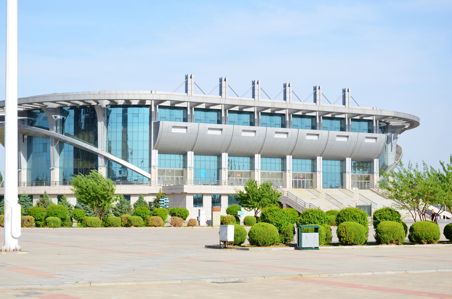 通辽市奥体中心及附近建筑