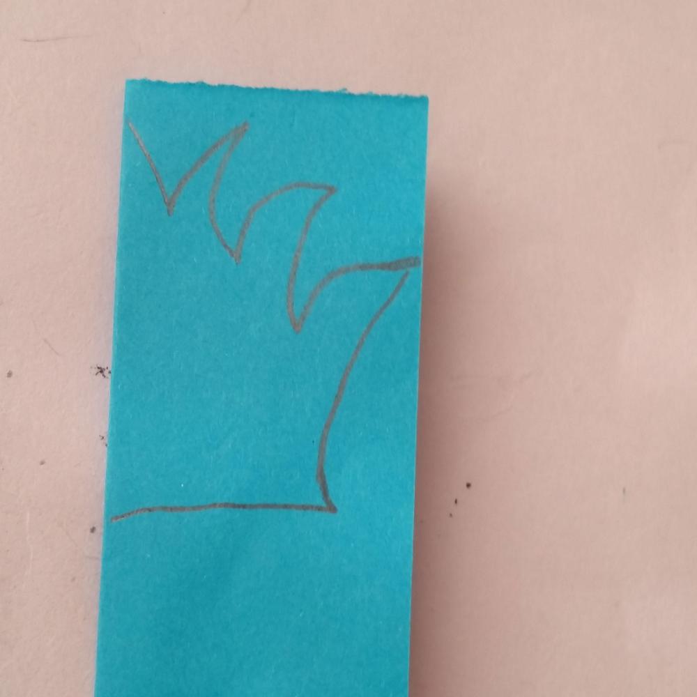 幼儿园剪纸草丛的做法如何用彩纸剪小草小草diy剪纸