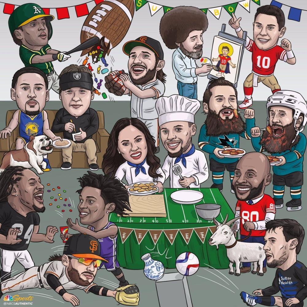 4个nba全明星当观众, 一个兼职做摄影师