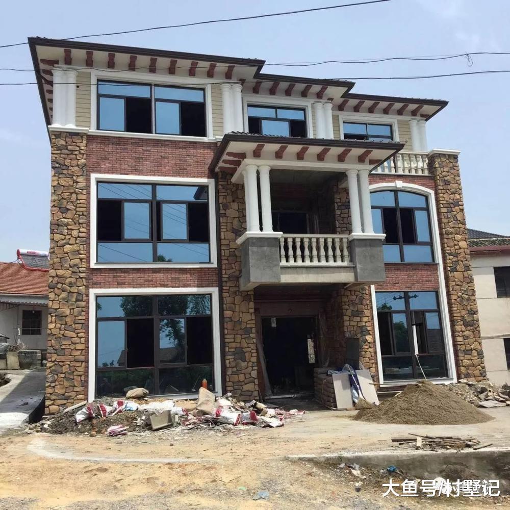 农村建房一定要气派20栋实拍3层别墅让你倍有面儿