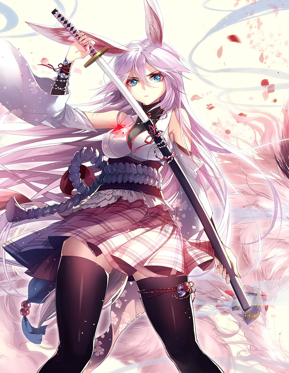 动漫二次元中那些绝美的女剑士