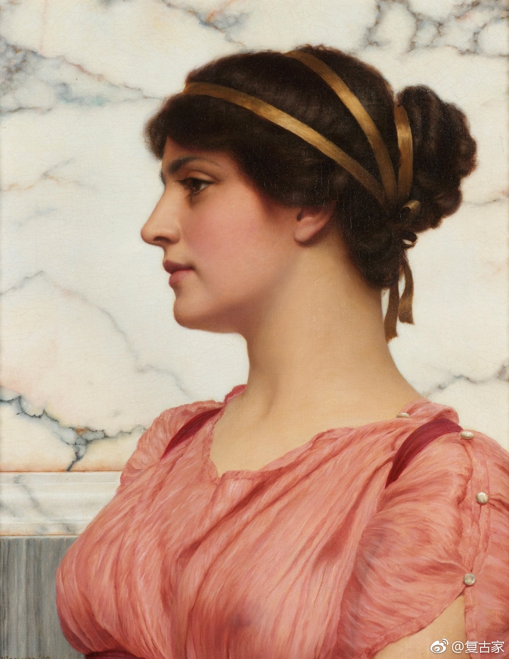 约翰·威廉·格维得(john william godward)是英国维多利亚时代的新