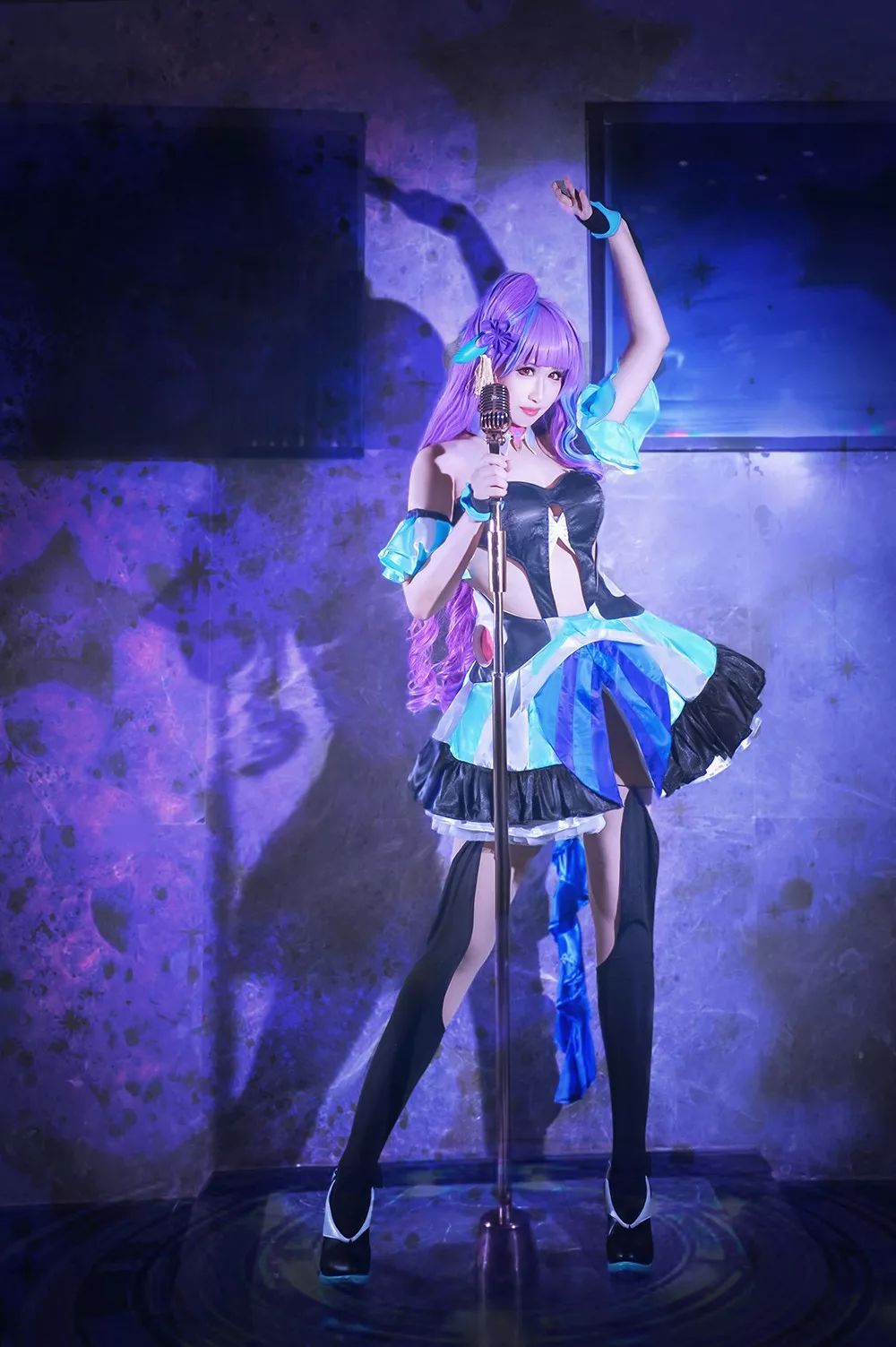 《超时空要塞》美云cos 彩虹般的神秘歌声