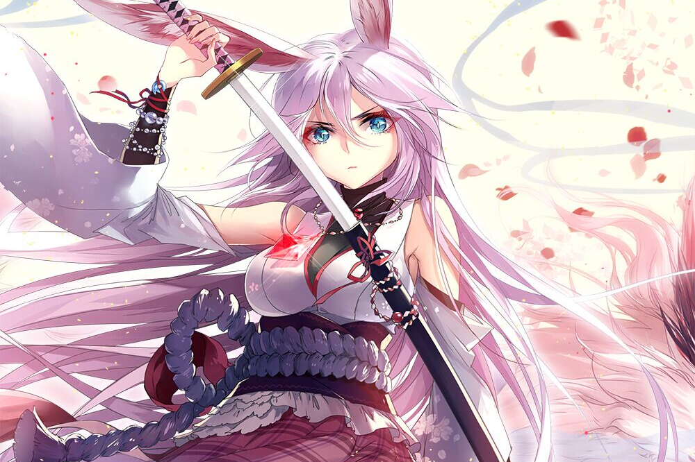 动漫二次元美少女陌上人如玉公子世无双