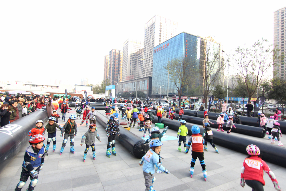 费斯杯rollercross国际轮滑障碍赛西安站成功举办|轮滑|障碍赛|费斯