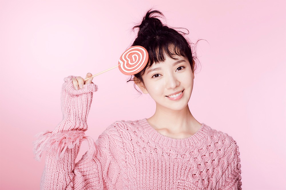 雨婷儿粉色公主系 可爱鬼马青春十足