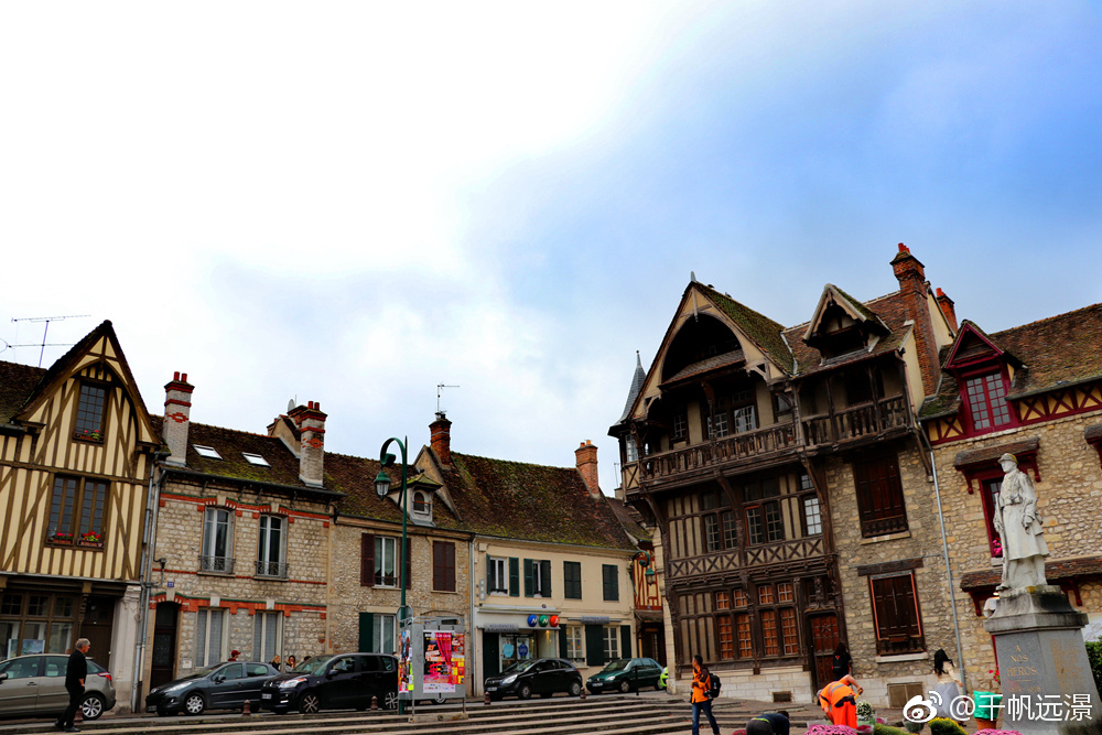 法国莫雷小镇图片