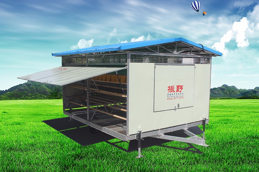 创新改变未来振野移动散养鸡舍