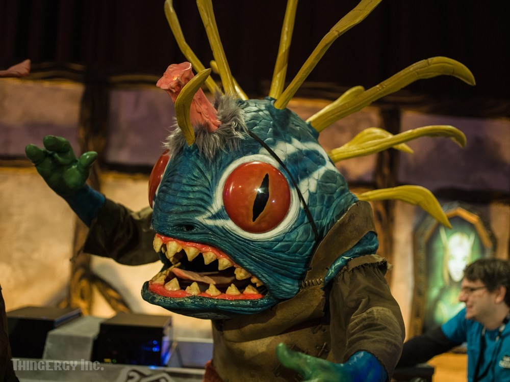 魔兽世界呆萌鱼人cosplay,颜值爆表!