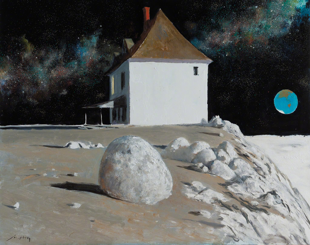 "梦之地" | by julio larraz 出生于1944年