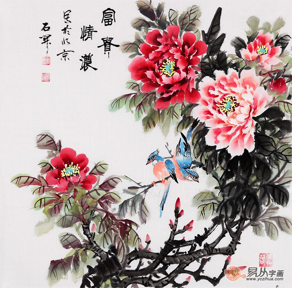 卧室适合挂什么画,花鸟画温馨又吉祥