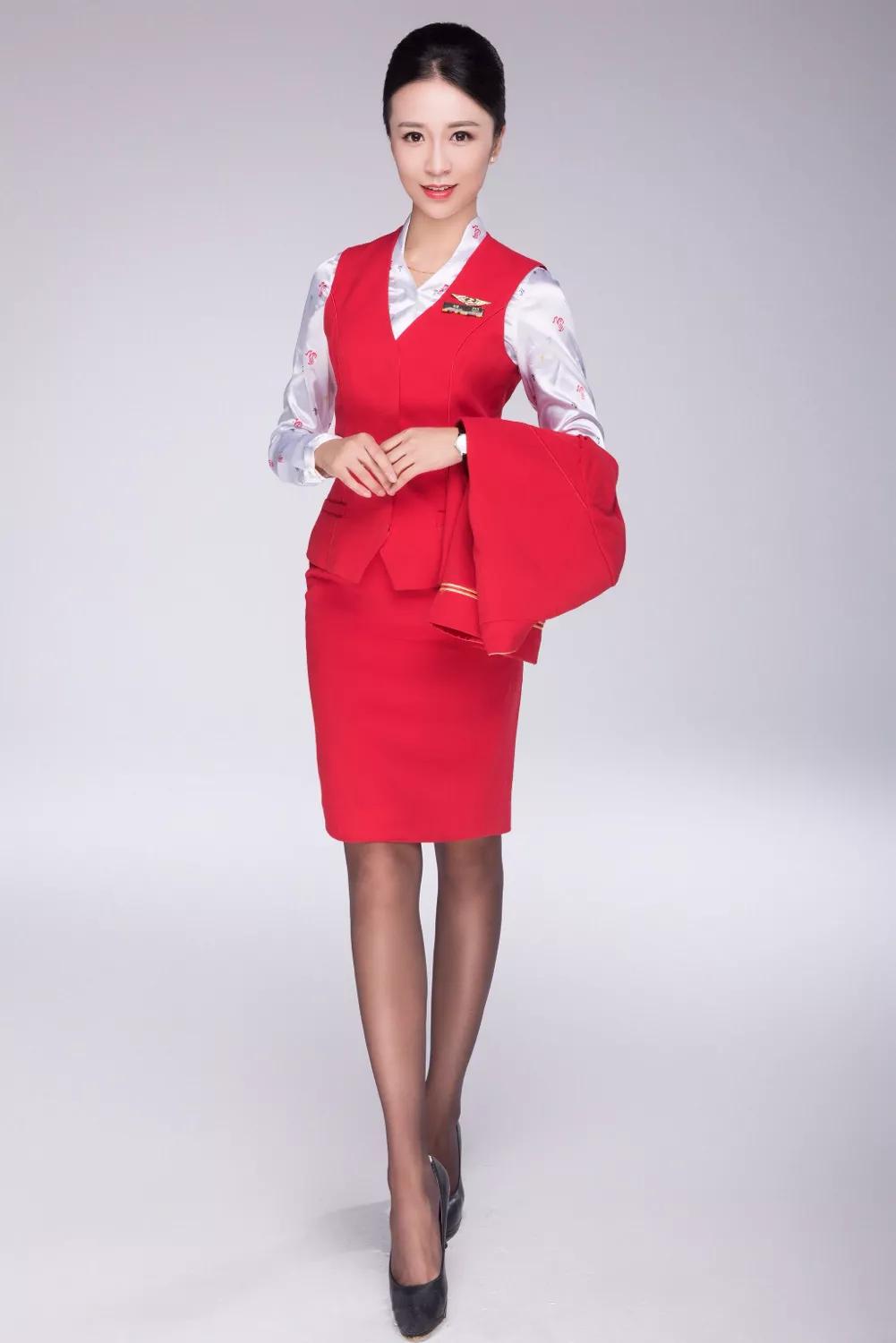 深航衣服,热情的红色.