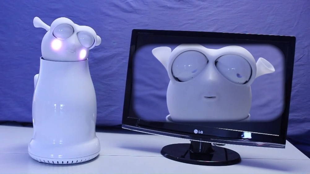 早安,看着这么可爱的一只仿青蛙机器人,你应该也会开心一天的