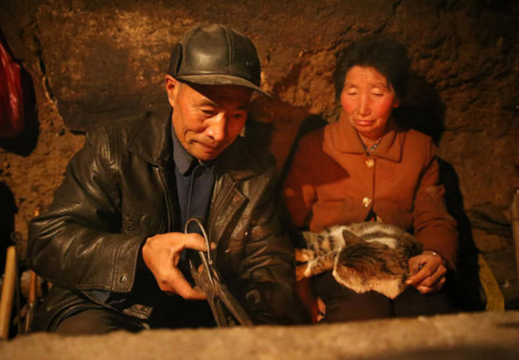 独居的老夫妻深山生活,每一张都让人羡慕