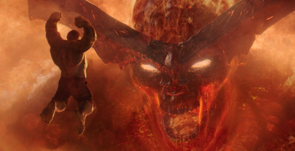 还原复联3真实的灭霸把绿巨人当宠物恶灵骑士当侍从