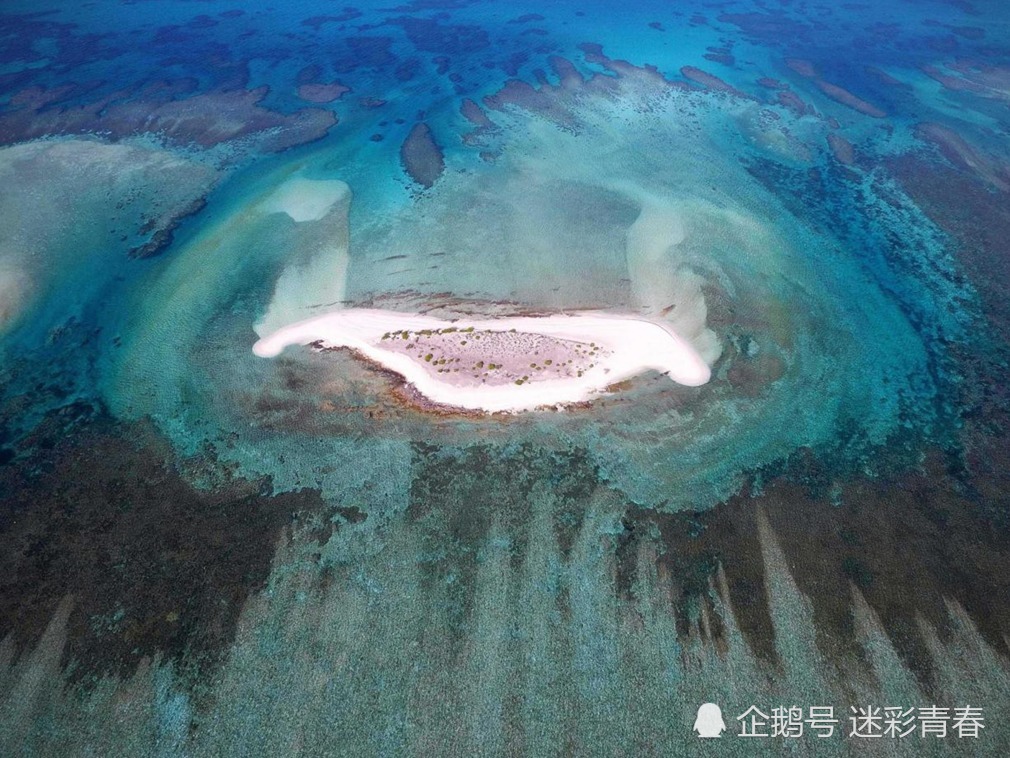 扼守南海门户 西沙七连屿全景高清卫星照曝光