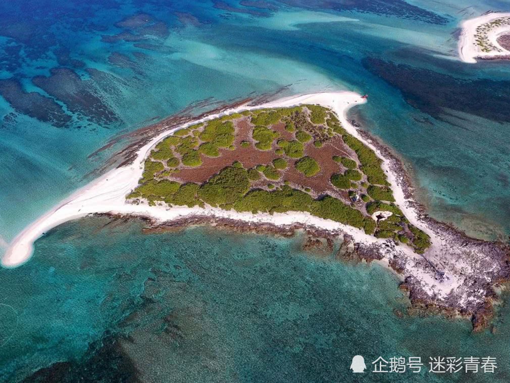 扼守南海门户 西沙七连屿全景高清卫星照曝光