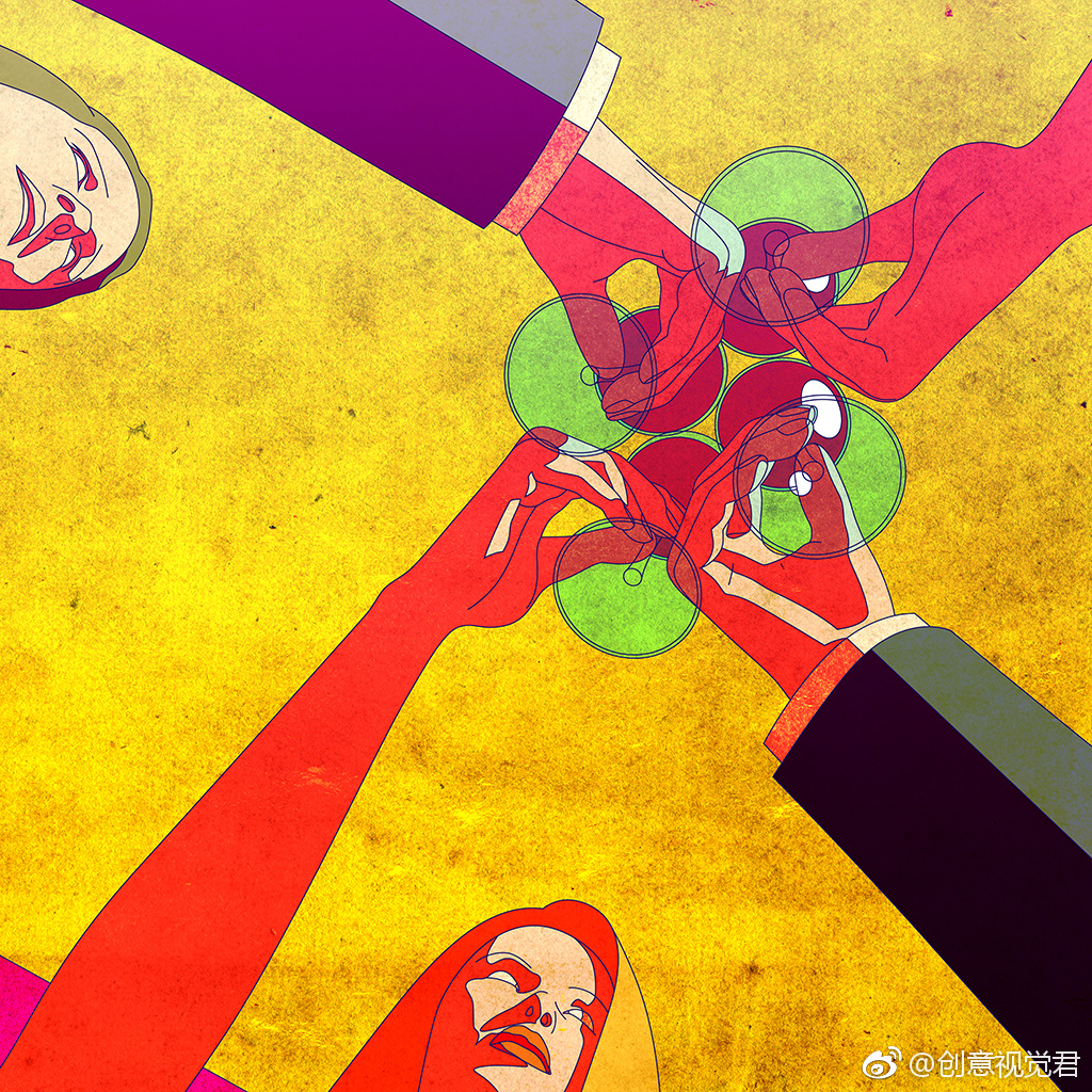 深刻的寓意插画via:eric petersen