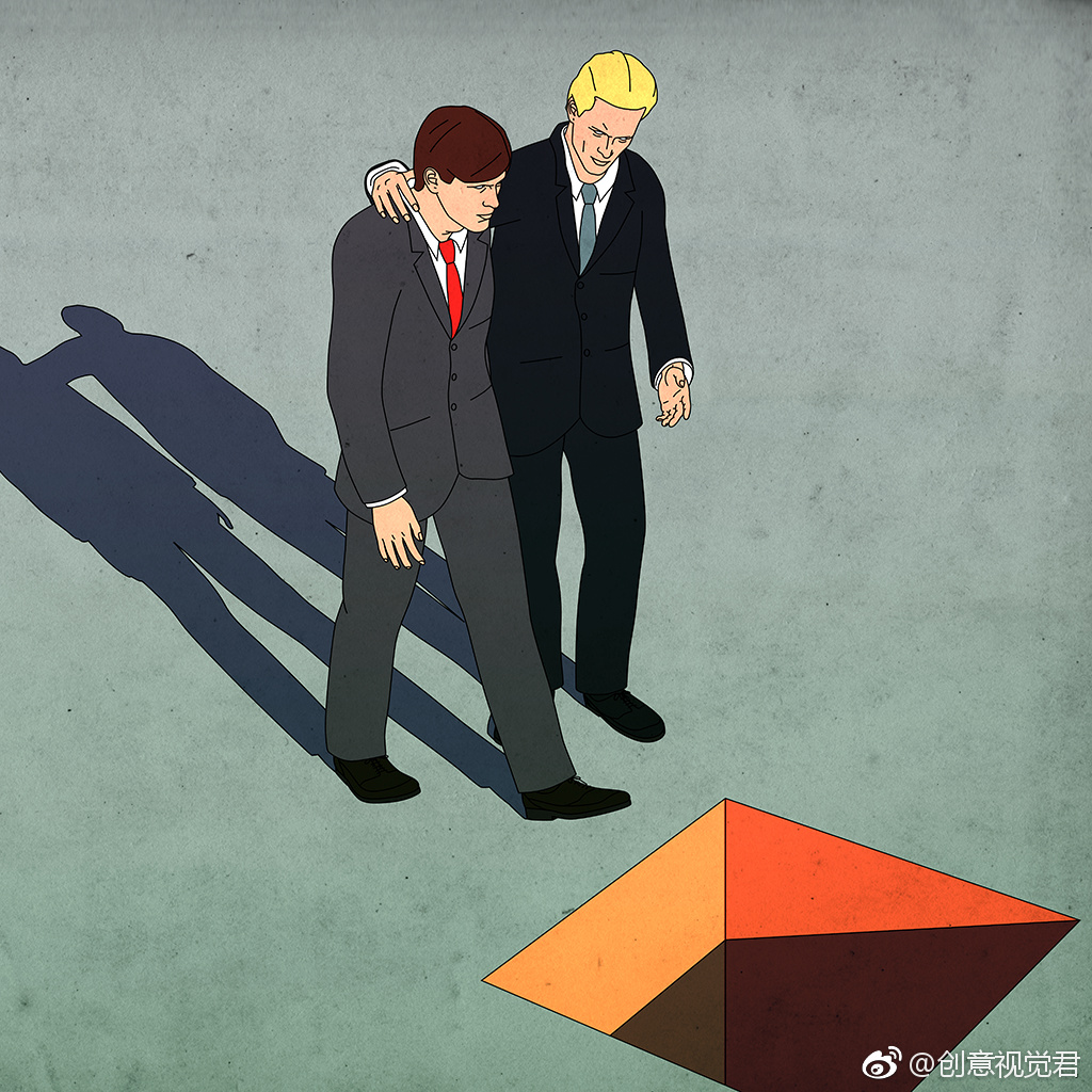 深刻的寓意插画via:eric petersen