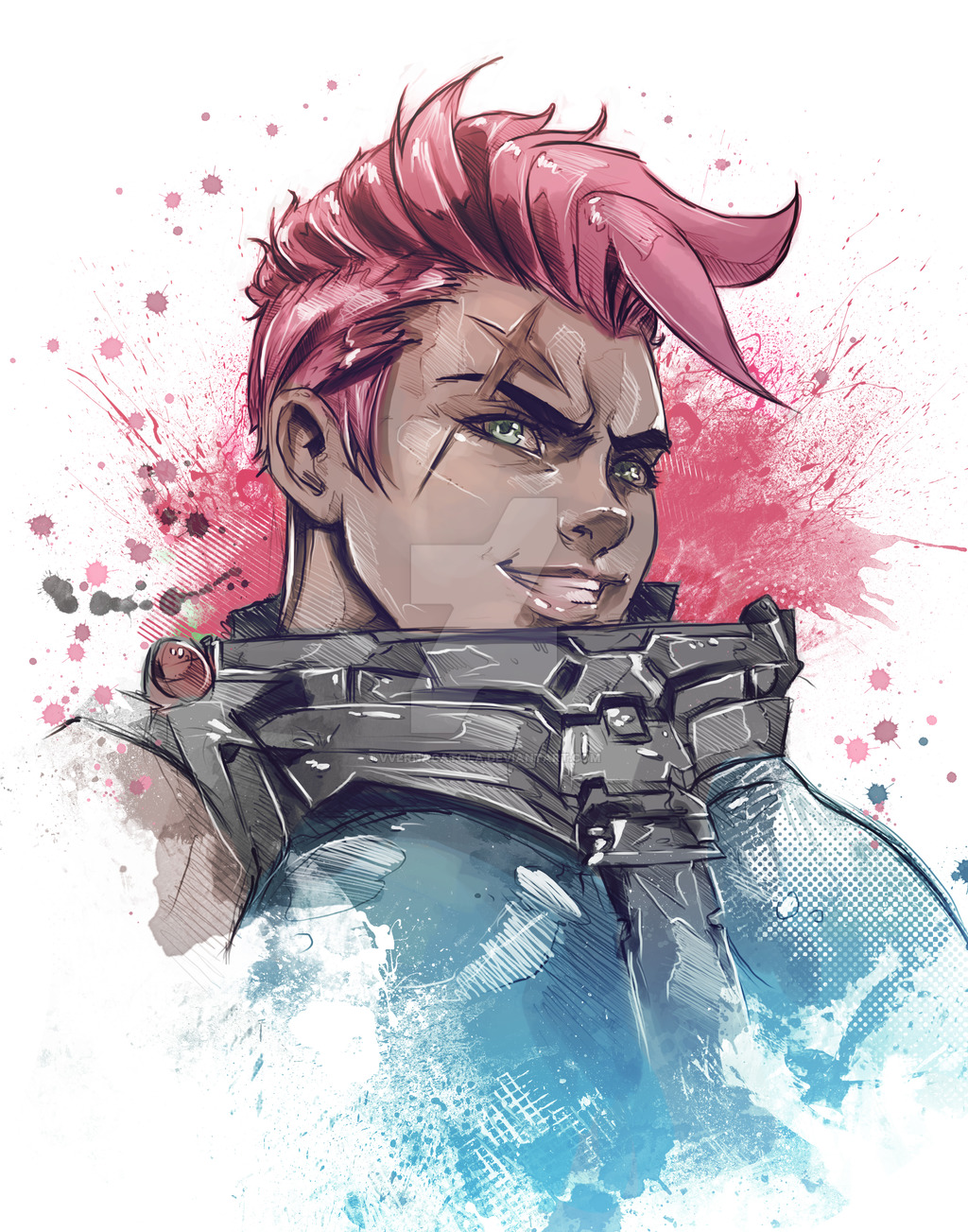 "查莉娅"的伤疤看起来比以往任何时候都如此!