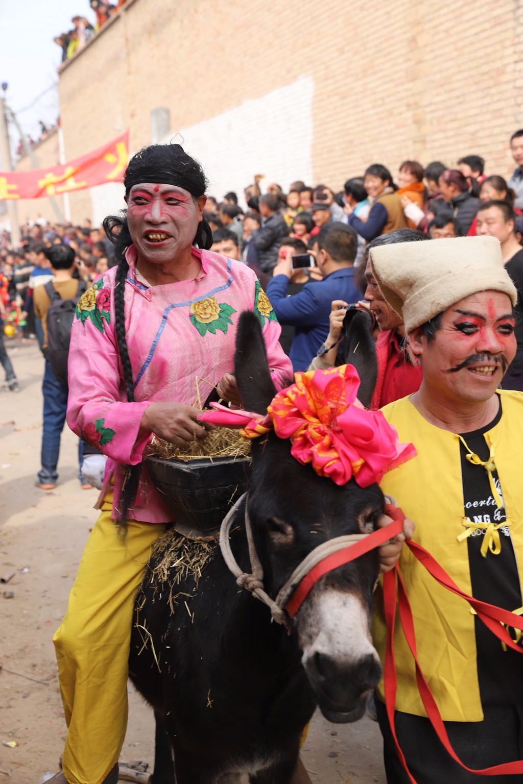 非遗故事:陕西省渭南市大荔县羌白镇阿寿村社火图集 张文龙 摄影