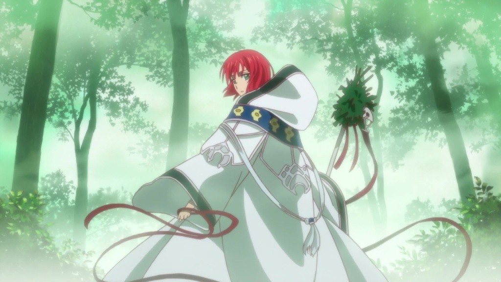 虽然动漫《魔法使的新娘》在国内的人气不算太高,但是女主羽鸟智世也