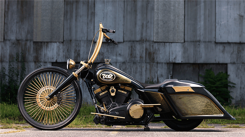 街头出现如此疯狂的哈雷, 就问你受得了吗?