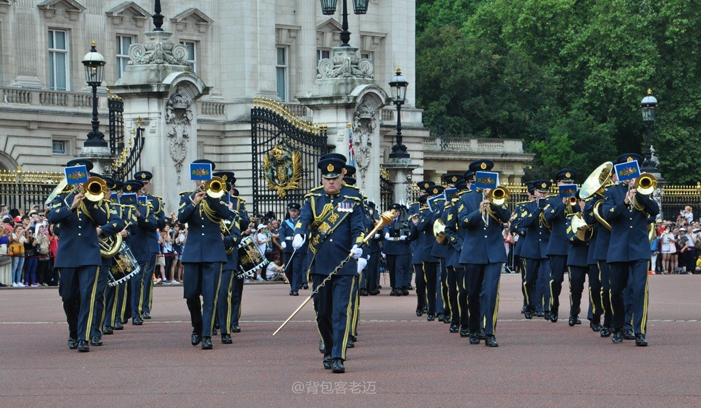 白金汉宫皇家卫队换岗仪式原创摄影