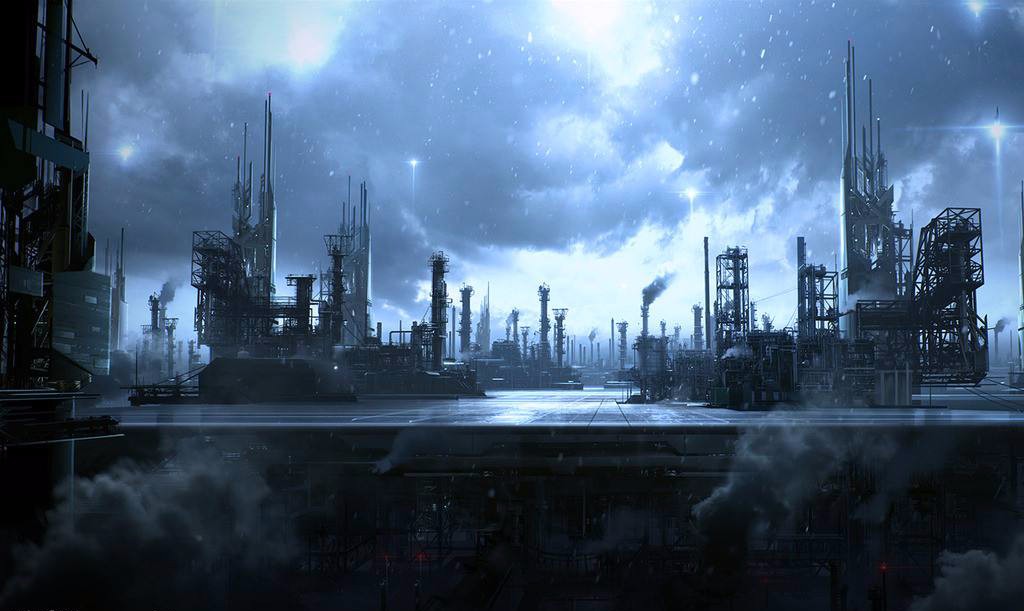 地球未来的城市是什么样几张科幻想象图告诉你答案