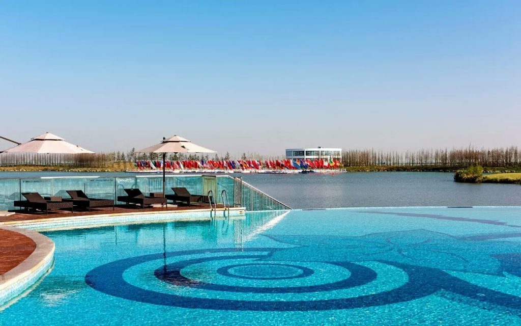 南太湖|中国第一家指环形水上建筑——湖州喜来登酒店