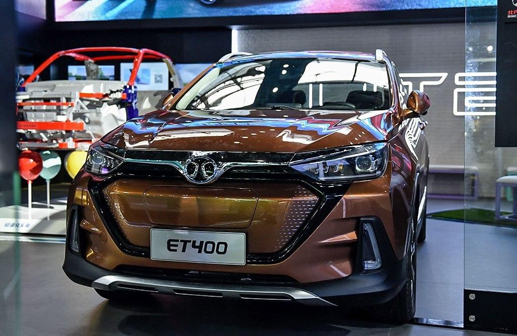 北汽推出新能源车et400,续航里程可达到400km