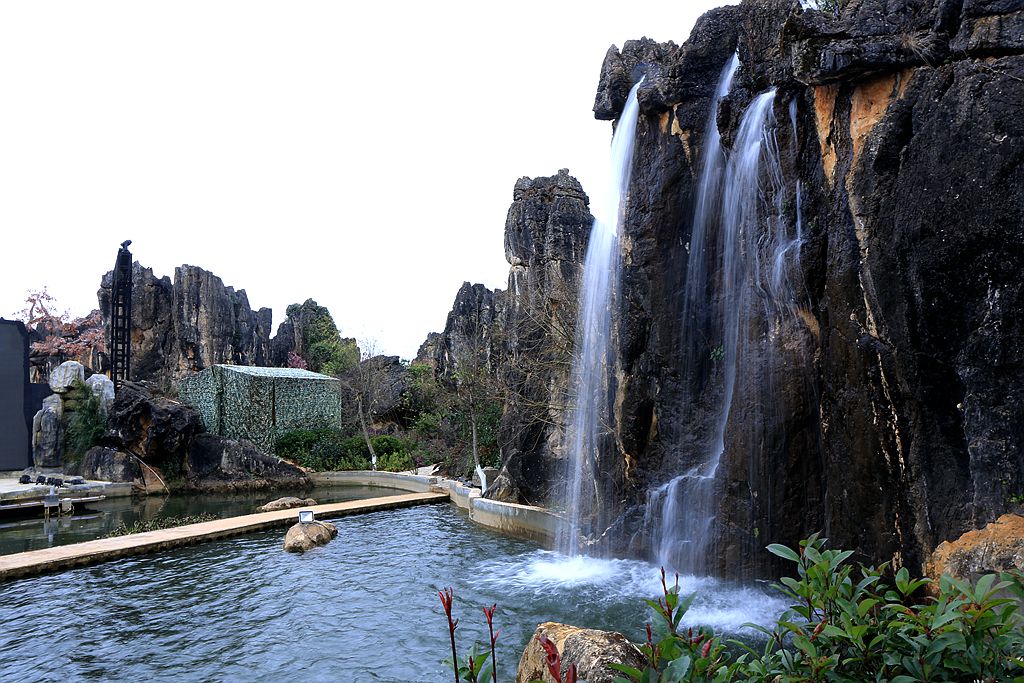 昆明石林杏林大观园风光