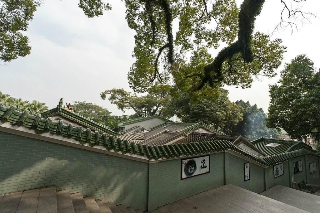 中山市非常有名的寺庙, 闹中取静, 是一个清静的地方