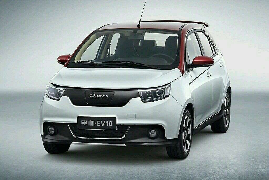 精品国民小车电咖ev10,能上扣扣能聊微信