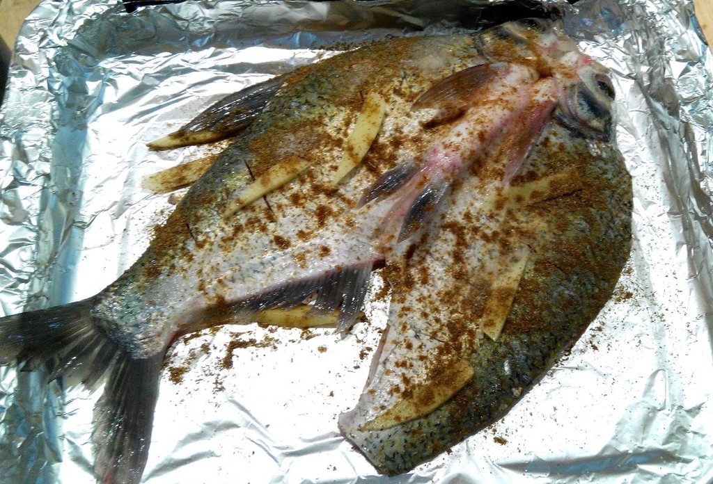 香烤豆瓣武昌鱼太美味了