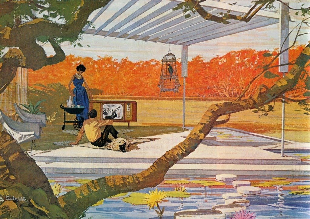 未来之屋 | 摩托罗拉上世纪60年代初的广告