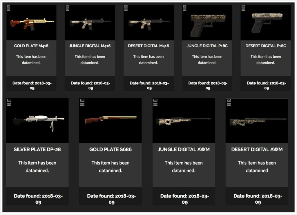 绝地求生从新购买武器