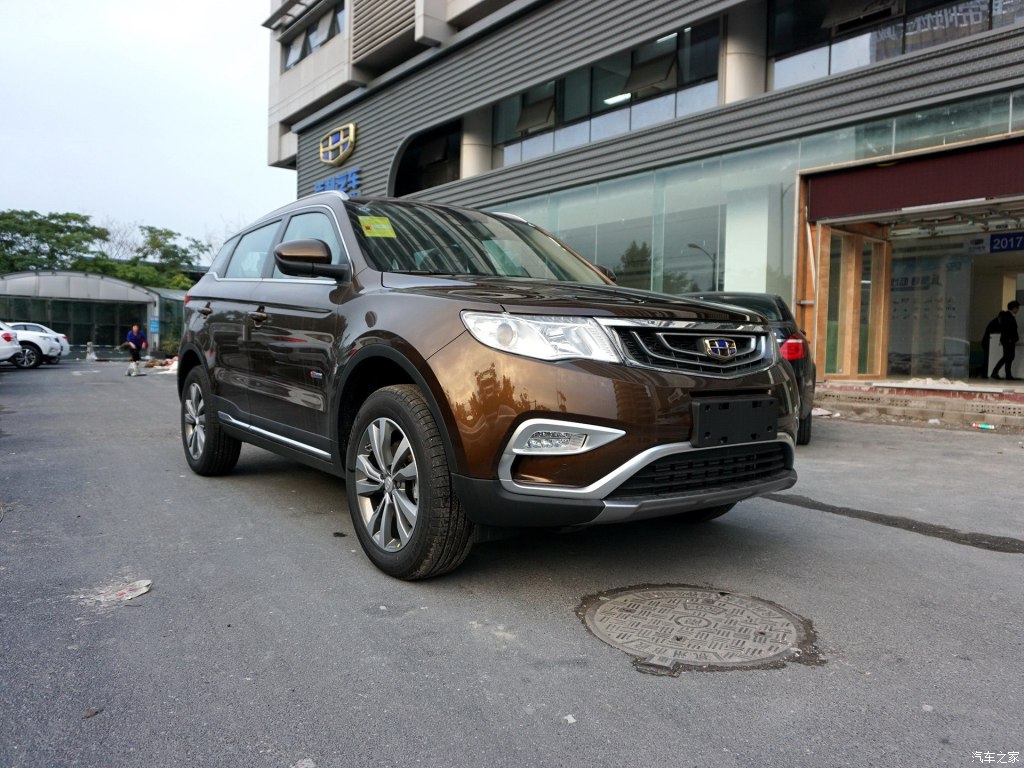 吉利新车sx11路试再曝光,疑似将推出插电混动车型,生产时间确定