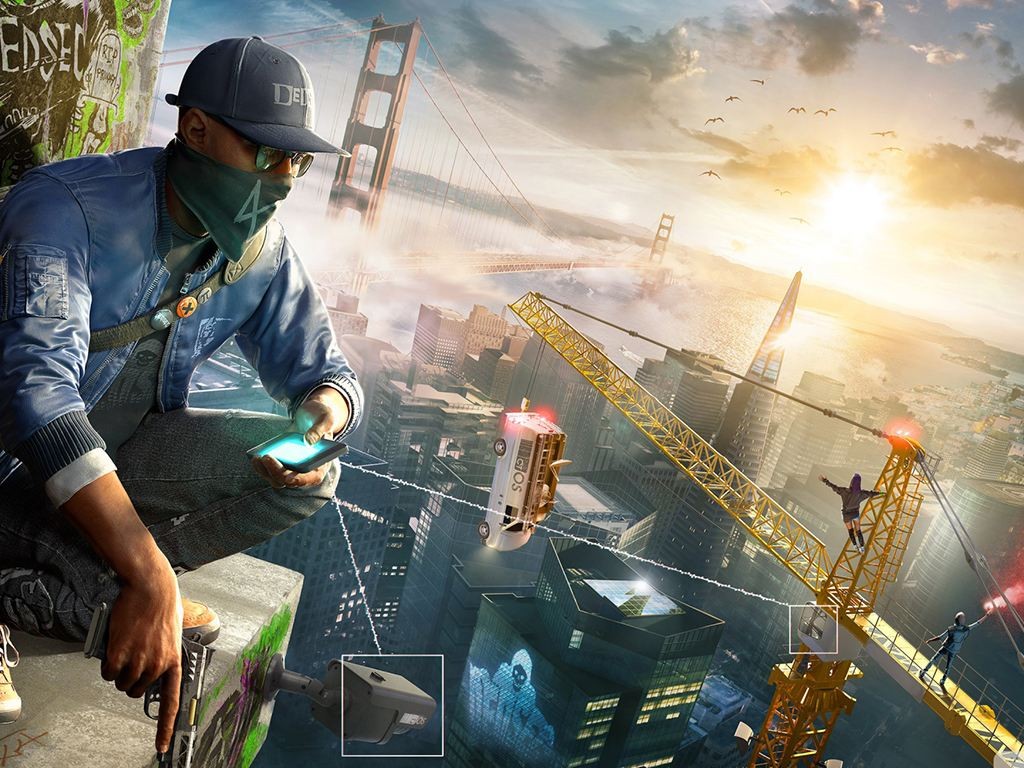 《看门狗2》Watch Dog2 精彩壁纸|精彩|壁纸|看门狗_新浪新闻