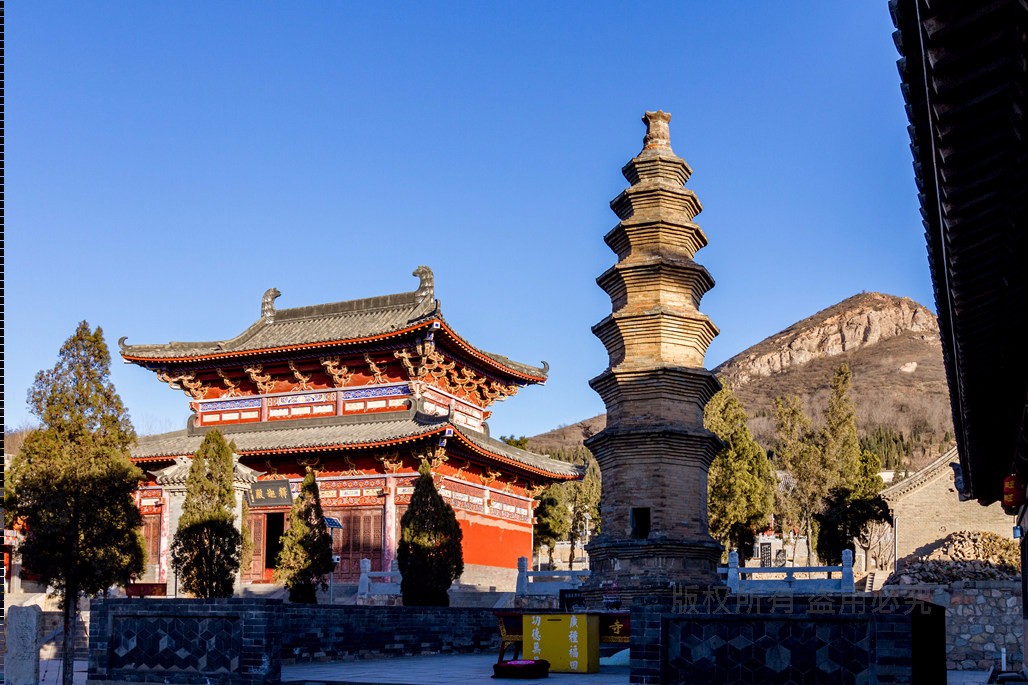 空相寺熊耳山下禅宗祖茔达摩只履西归一只鞋子留在这里