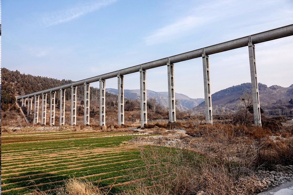 42年前建成的张飞城渡槽,7年前重建,控制3乡镇农业灌溉10万亩!