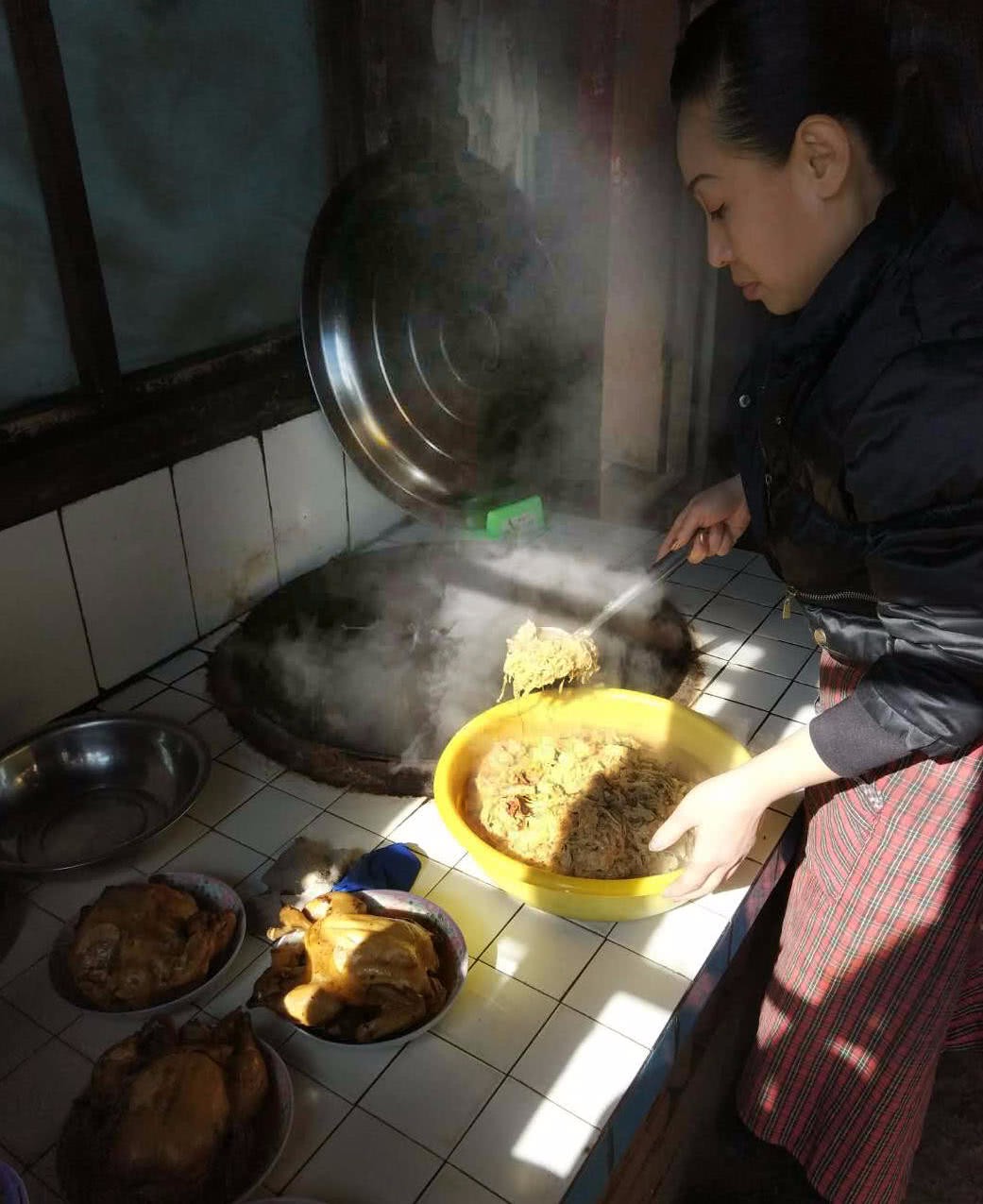 农民春节大锅菜待客:每道菜都是记忆中的味道