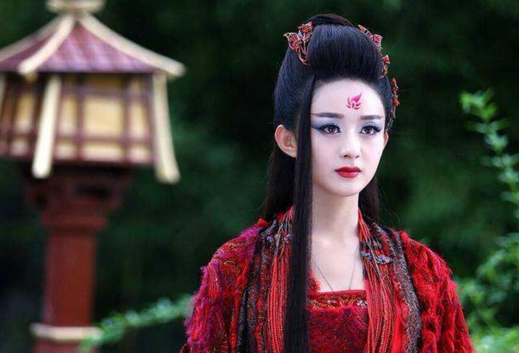 女星漂亮的古装眼妆:杨幂梦幻,赵丽颖狠角色|赵丽颖|眼影|杨幂_新浪