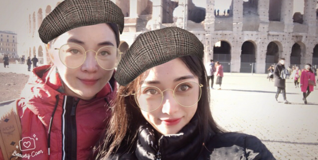 大连千兆足球俱乐部美女老总王俊奇,晒出游玩