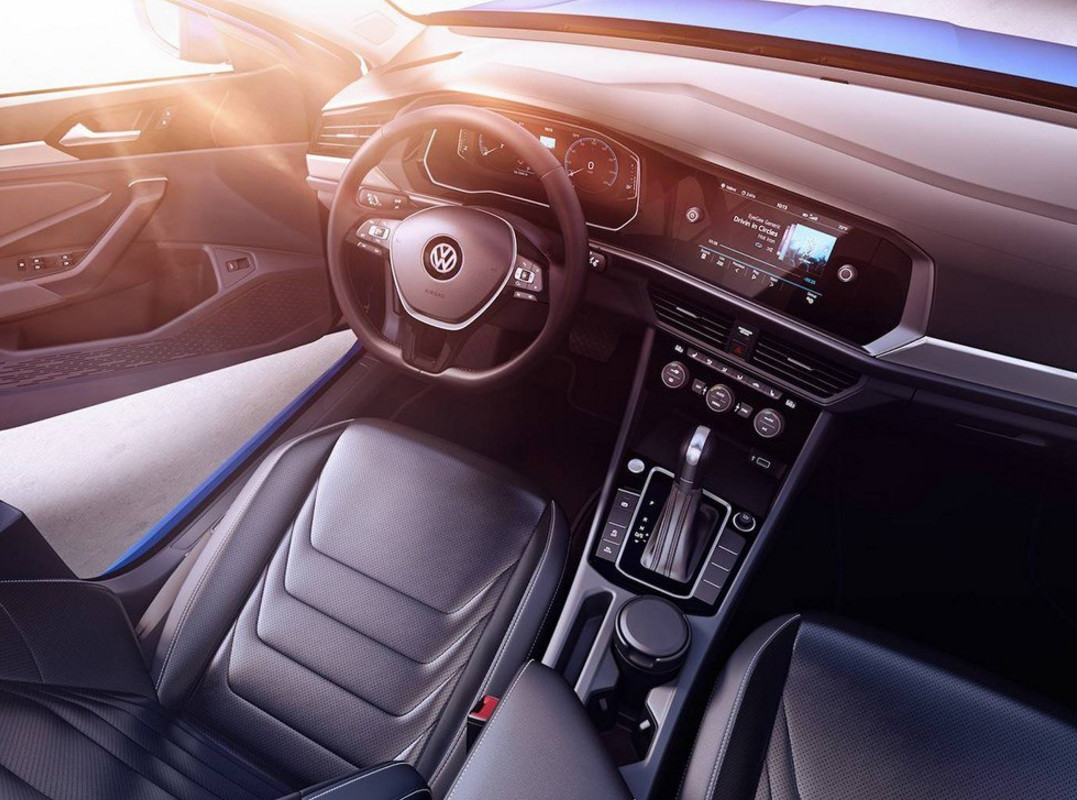 大众新款捷达抢先看,内饰加长加宽大升级,坐着像20万的车